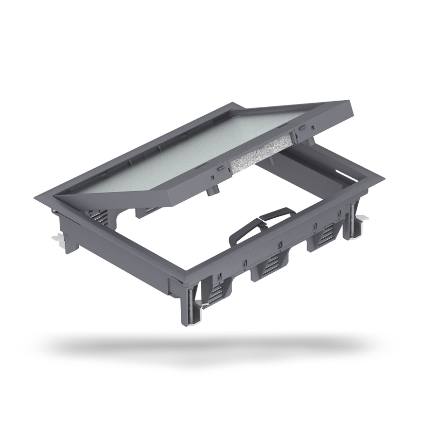 BETTERMANN - Lattialaatikko kaksinkertaisille lattioille 18 moduulit (9 laitteet 45x45)
