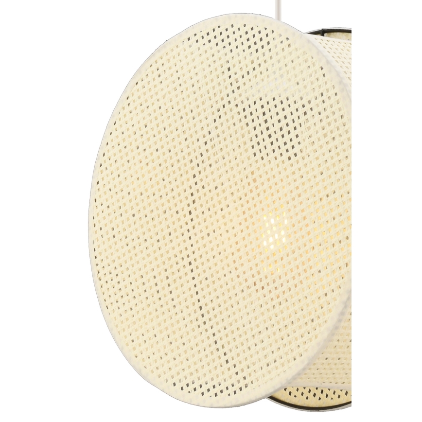 BIG DRUM riippuvalaisin johdolla 1xE27/60W/230V kermanvärinen