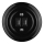 Bohemia-Design - Posliininen retro-USB-latauspistorasia kehyksellä, 2x USB-A, musta