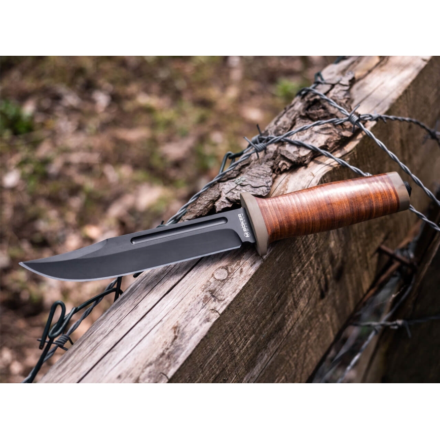 Böker - Kiinteäteräinen veitsi Ranger Field Bowie 27 cm