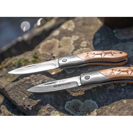 Böker - Tasku Damascus-veitsi Magnum Caveman 19,4 cm