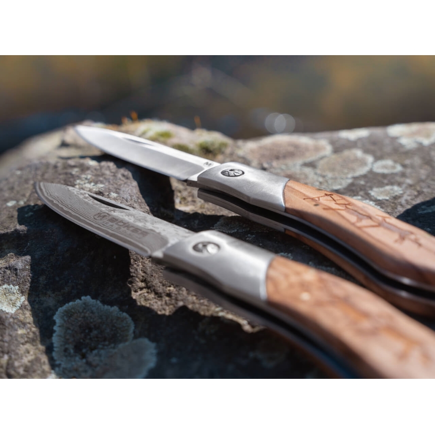 Böker - Tasku Damascus-veitsi Magnum Caveman 19,4 cm