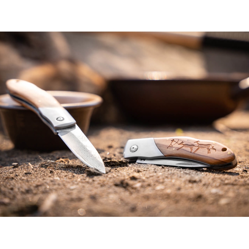Böker - Tasku Damascus-veitsi Magnum Caveman 19,4 cm