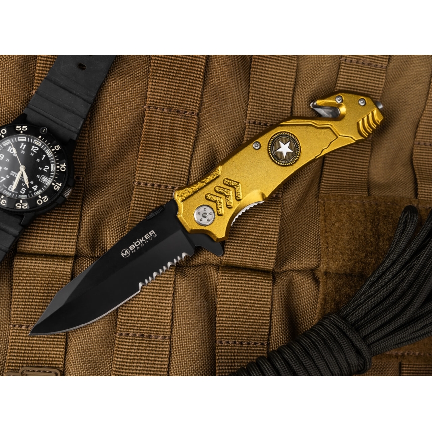 Böker - taskuveitsi Magnum Army Rescue 21,9 cm