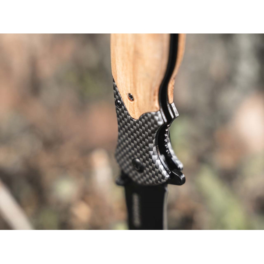 Böker - taskuveitsi Magnum Blomkvist Olive 20,5 cm oliivipuu