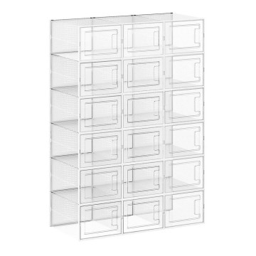 BOXIFY-modulaarinen hylly lokeroilla, valkoinen