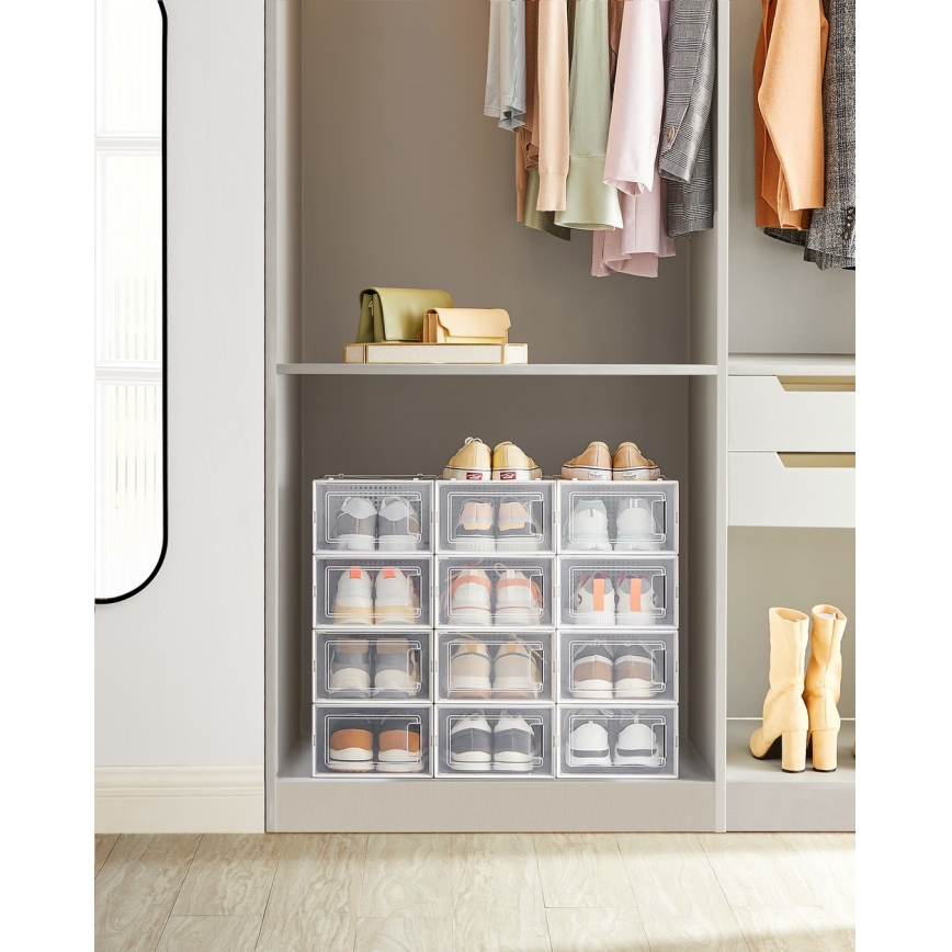 BOXIFY modulaarinen säilytyshylly lokeroilla, valkoinen