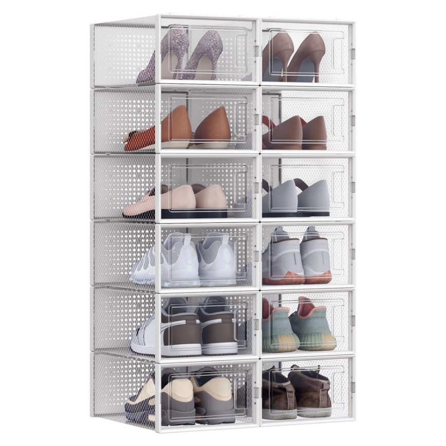 BOXIFY modulaarinen säilytyshylly lokeroilla, valkoinen