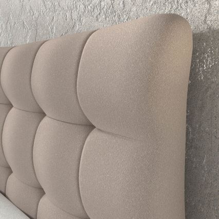 Boxspring-sänky patjoilla ja päällispatjalla SOFIA 180x200 cm beige