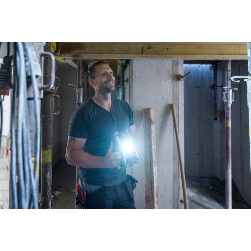 Brennenstuhl - LED ladattava valonheitin LED/15W/5V 5000 mAh IP65