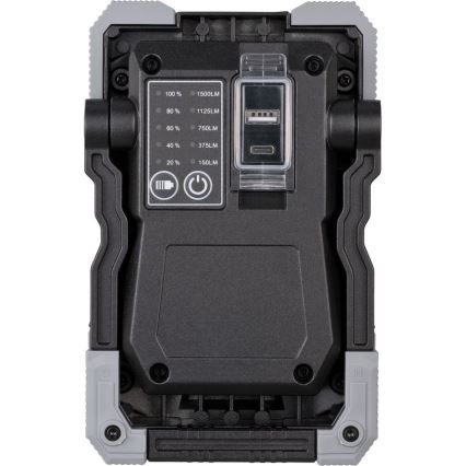 Brennenstuhl - LED ladattava valonheitin LED/15W/5V 5000 mAh IP65
