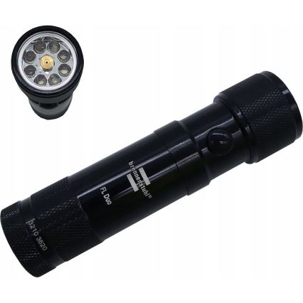 Brennenstuhl - LED-taskulamppu laserosoittimella LED/3xAAA