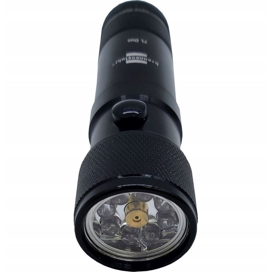 Brennenstuhl - LED-taskulamppu laserosoittimella LED/3xAAA