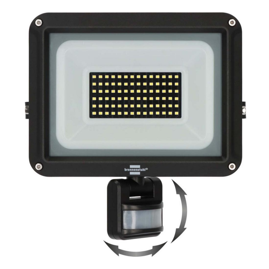 Brennenstuhl - LED-ulkovalonheitin anturilla LED/50W/230V 6500K IP65
