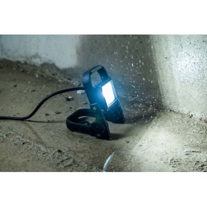Brennenstuhl - LED-ulkovalonheitin jalalla LED/10W/230V 6500K IP65