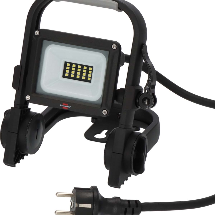 Brennenstuhl - LED-ulkovalonheitin jalalla LED/10W/230V 6500K IP65