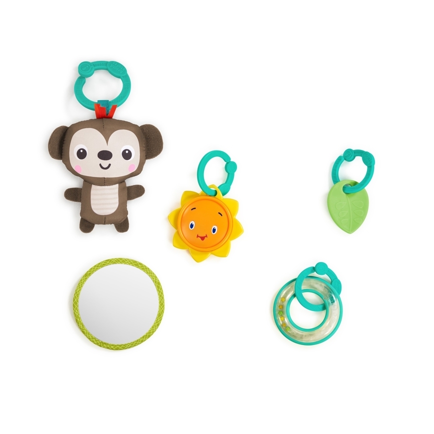 Bright Starts - Lasten peitto leikkimiseen SAFARI turkoosi