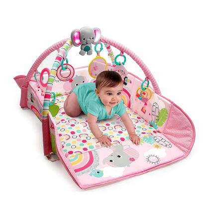 Bright Starts - Vauvan peitto leikkimiseen 5in1 YOUR WAY BALL PLAY, pinkki