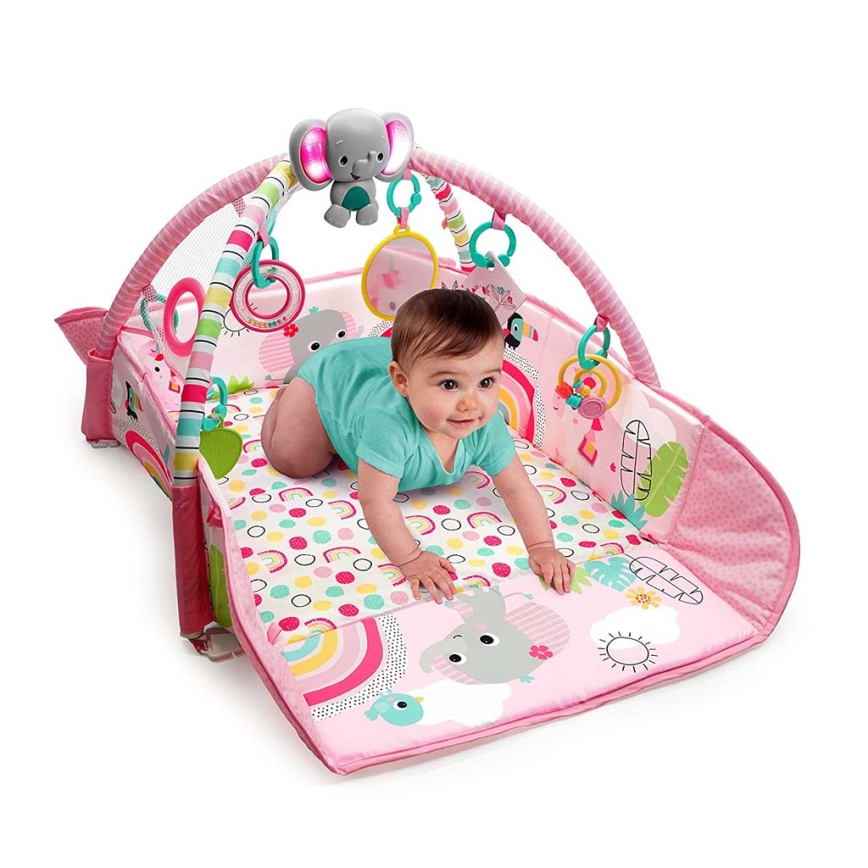 Bright Starts - Vauvan peitto leikkimiseen 5in1 YOUR WAY BALL PLAY, pinkki