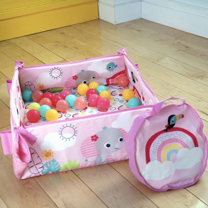 Bright Starts - Vauvan peitto leikkimiseen 5in1 YOUR WAY BALL PLAY, pinkki