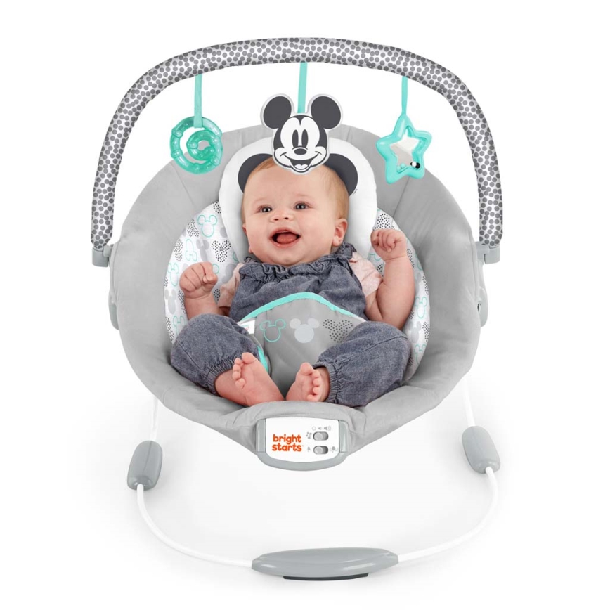 Bright Starts - Vauvan värisevä lepotuoli melodialla MICKEY MOUSE