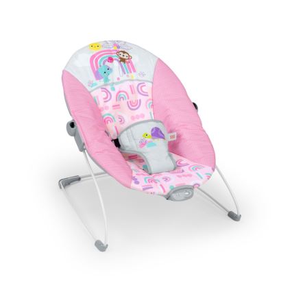 Bright Starts - Vauvan värisevä tuoli PINK PARADISE