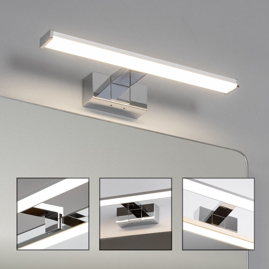 Brilagi - 3-in-1 LED-peilivalaisin kylpyhuoneeseen VESTRA LED/8W/230V 40 cm IP44 kiiltävä kromi
