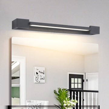 Brilagi - AQUA LINE LED-kylpyhuoneen peilivalaisin LED/12W/230V 45 cm IP44 antrasiitti