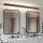 Brilagi - AQUA LINE LED - kylpyhuoneen peilivalaisin LED/36W/230V 120 cm IP44 musta CRI 90