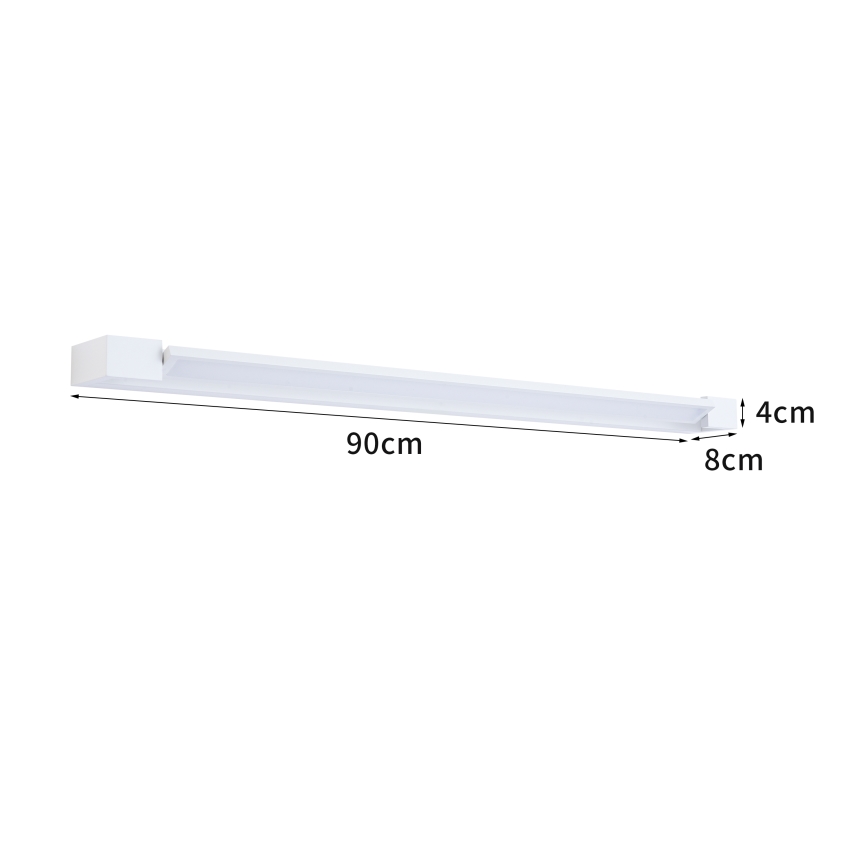 Brilagi - AQUA LINE kylpyhuoneen peilivalaisin LED/24W/230V 90 cm IP44 valkoinen