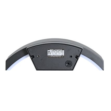 Brilagi - LED-ulkovaloseinävalaisin liiketunnistimella ARCELO LED/8W/230V IP54