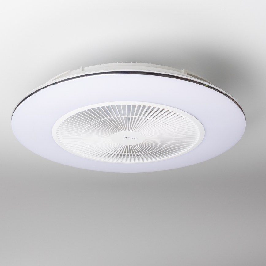 Brilagi - LED himmennettävä valaisin tuulettimella AURA LED/38W/230V 3000-6000K valkoinen + kaukosäädin