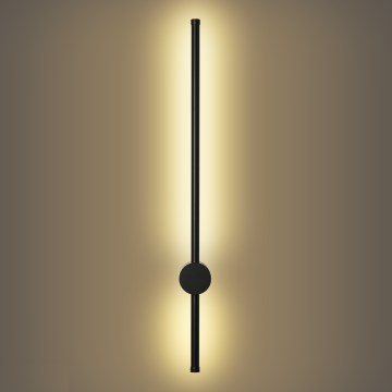 Brilagi - AURA LED-ulkoseinävalaisin 12W/230V 3000K IP54 65 cm musta