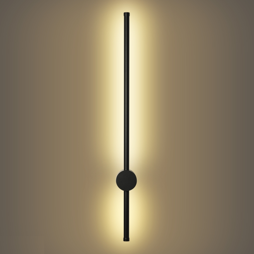 Brilagi - AURA LED-ulkoseinävalaisin 12W/230V 3000K IP54 65 cm musta
