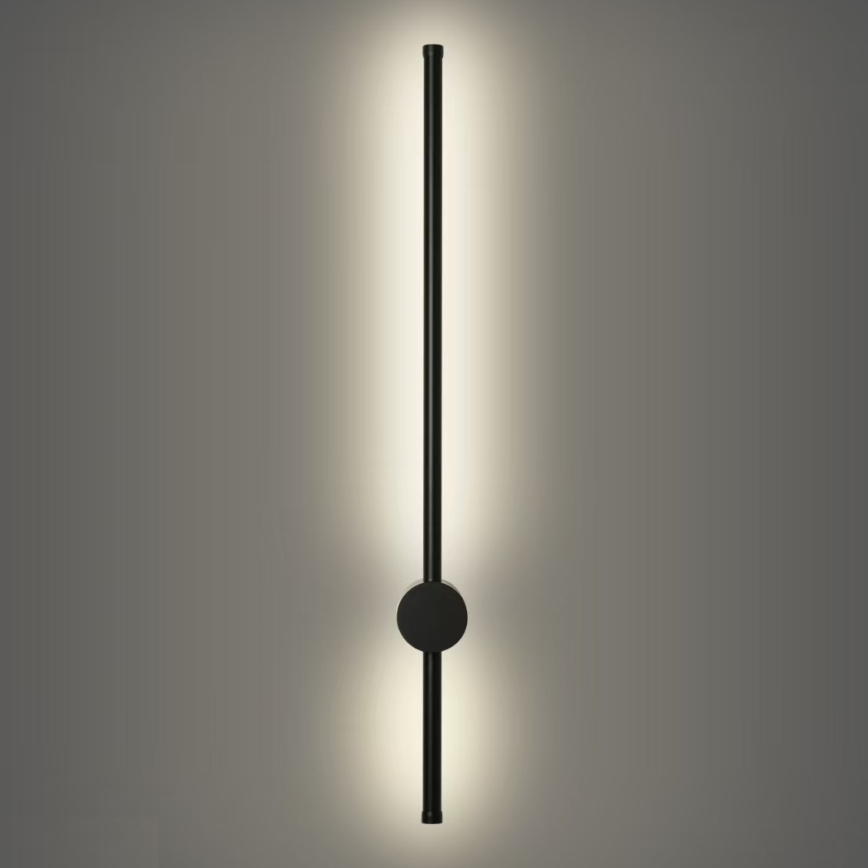 Brilagi - AURA LED-ulkovalaisin 12W/230V 4000K IP54 65 cm musta CRI 90