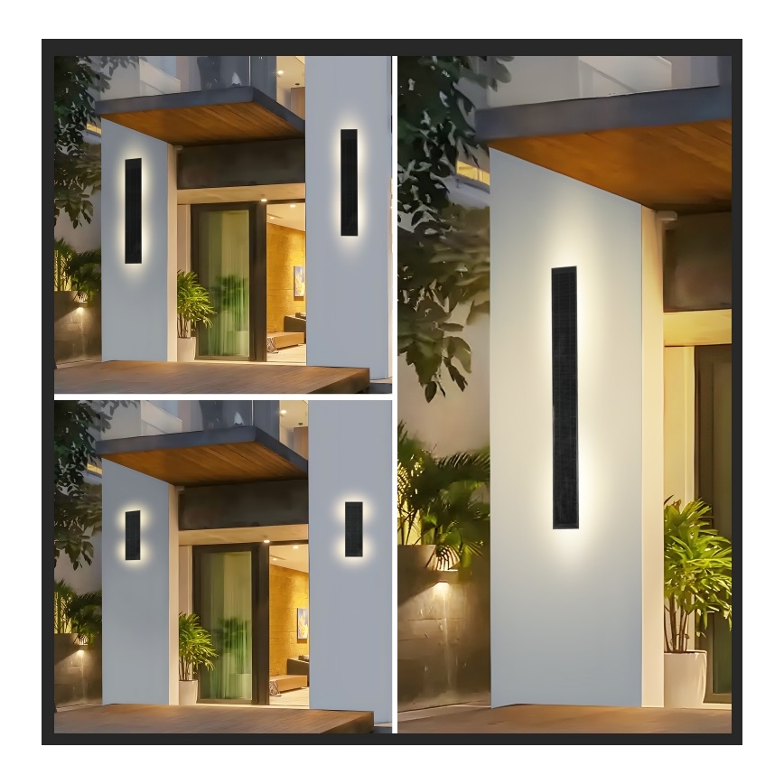 Brilagi - LED Himmennettävä aurinkokäyttöinen seinävalaisin SUN LED/5,5W/230V 100 cm 6000 mAh IP44