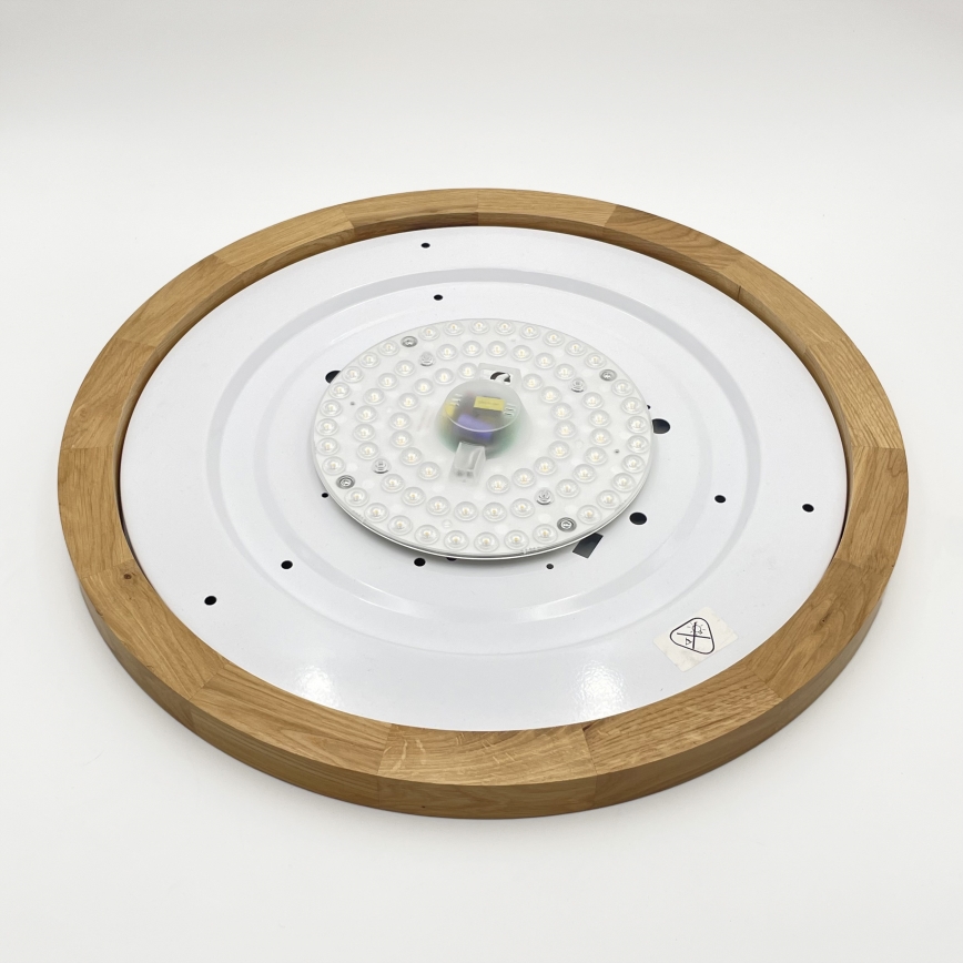 Brilagi - BELLADONNA LED-kattovalaisin LED/36W/230V halkaisija 50 cm kerma/tammi