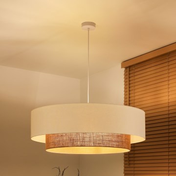 Brilagi - BOHO-tyylinen LED-riippuvalaisin kaapelilla 3xE27/15W/230V, halkaisija 80 cm