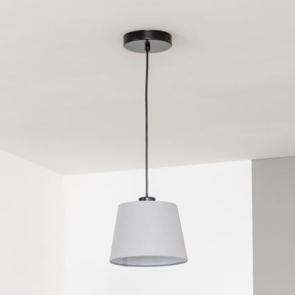 Brilagi - CERIA LED-riippuvalaisin johdolla, 1x E27/40W/230V, Ø 20,5 cm, harmaa