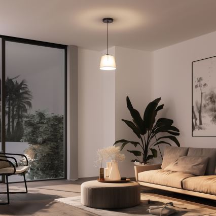 Brilagi - CERIA LED-riippuvalaisin johdolla, 1x E27/40W/230V, Ø 20,5 cm, harmaa