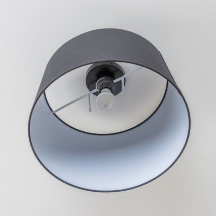 Brilagi - CERIA pintakiinnitteinen LED-kattovalaisin 1xE27/40W/230V halkaisija 45 cm musta