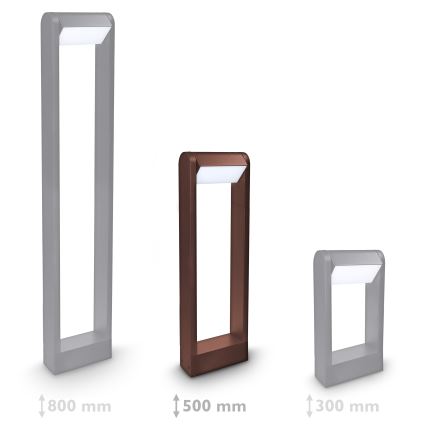 Brilagi - CROTONE LED-ulkovalaisin LED/7W/230V ruskea IP54 50 cm