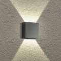 Brilagi - DOUBLERAY LED-ulkoseinävalaisin LED/4W/230V antrasiitti IP65