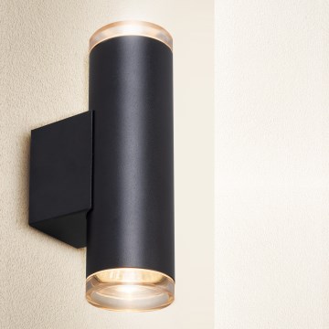 Brilagi - helmiäisviimeistelyllä SELE AQUA 4xGU10/30W/230V IP44 musta
