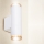 Brilagi - helmiäisviimeistelyllä SELE AQUA 4xGU10/30W/230V IP44 valkoinen