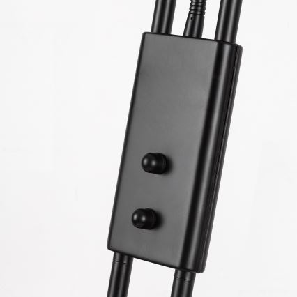 Brilagi - Himennettävä lattiavalaisin SCARLETT 1xR7s/230W/230V + 1xG9/40W musta