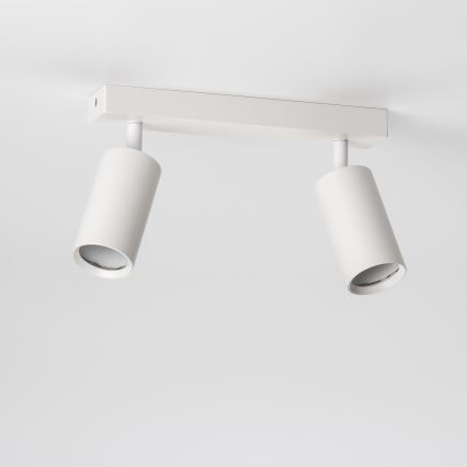 Brilagi - LED RGBW himmennettävä kohdevalaisin SELE 2xGU10/6,5W/230V 2700-6500K valkoinen