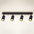 Brilagi - himennettävä LED-kohdevalaisin SELE 4xGU10/6,5W/230V 2700-6500K musta/kulta