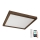 Brilagi - Himmennettävä kylpyhuoneen LED-kattovalaisin WOODY FRAME LED/50W/230V tammi 60x60 cm 3000-6000K IP44 + kauko-ohjaus