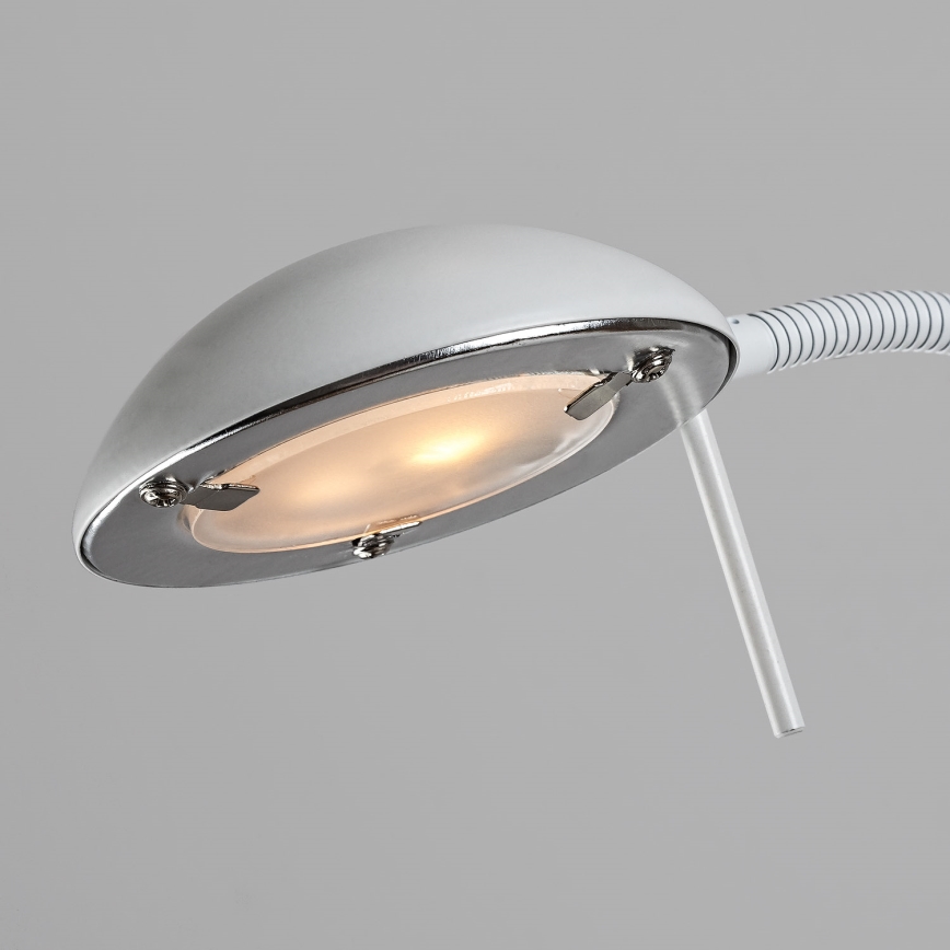 Brilagi - Himmennettävä lattiavalaisin SCARLETT 1xR7s/230W/230V + 1xG9/40W valkoinen